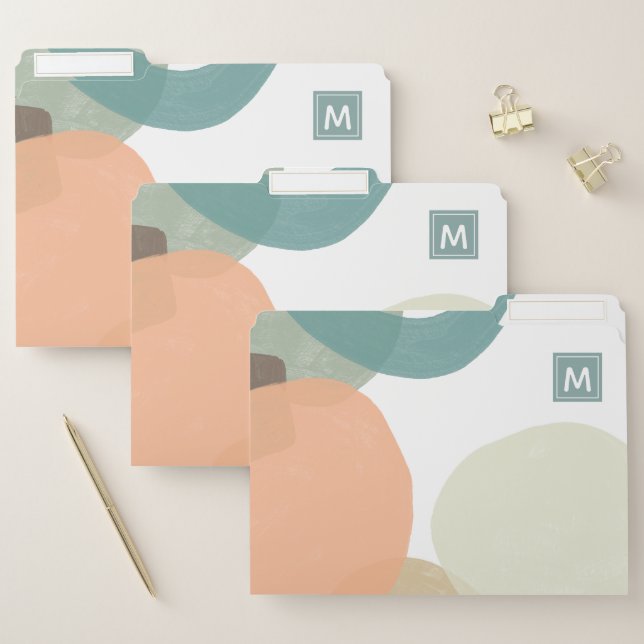 Monogram | Platelet File Folder (Set)