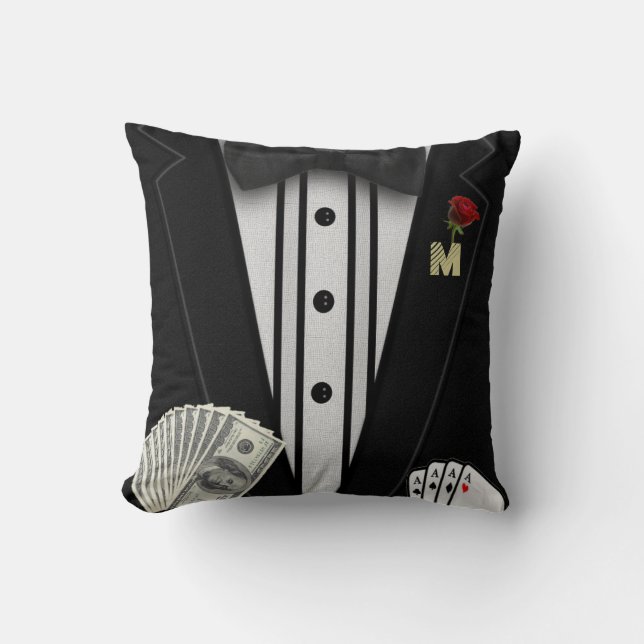 Monogram | Player Pillow (Front)
