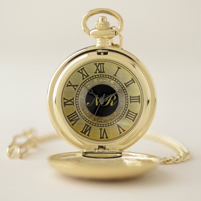 MONOGRAM POCKET WATCH (Inside)
