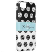 Monogram Polka Dot Volleyballs iPhone 5 Case (Back/Right)