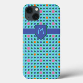 Monogram Polka Dots Custom iPhone 6 Xtreme Case