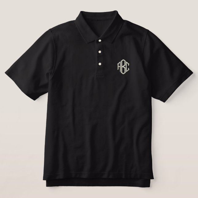Monogram Polos and Tees - Diamond Style (Design Front)
