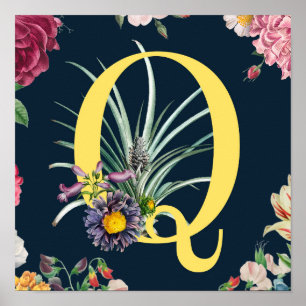 Monogram Poster