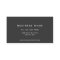 Monogram Professional Elegant Modern Black