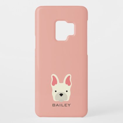 Monogram. Pups Rule! Cute Puppy Dog. Case-Mate Samsung Galaxy S9 Case