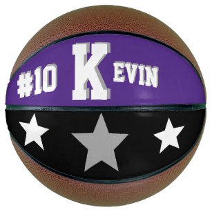 BSKX13 Purple Sublimation Personalized Cool Basketball