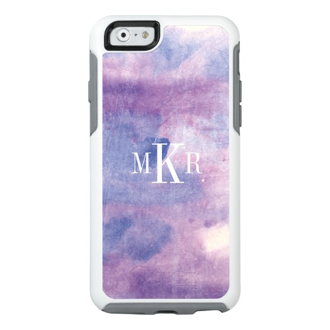 Monogram | Purple Haze II Otterbox iPhone Case (Back)
