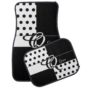 Monogram Q Car Floor Mat