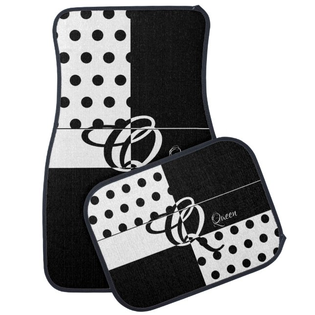 Monogram Q Car Floor Mat (Set)
