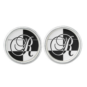 Monogram R Cufflinks