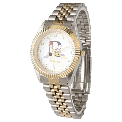 Monogram R _ Rebecca Watch