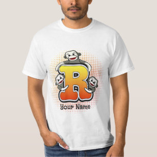 Monogram R Sock Monkey T-Shirt