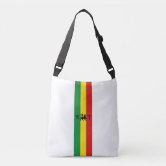 Rasta Lion of Haile Selassie Messenger Bag, Zazzle