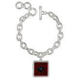 Monogram Initial Charm Bracelet