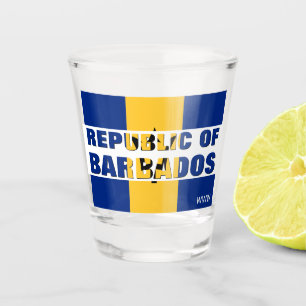 Monogram Republic of Barbados Shot Glass