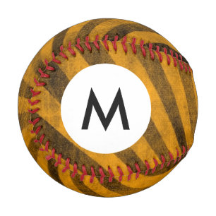 Monogram Retro pattern background Baseball