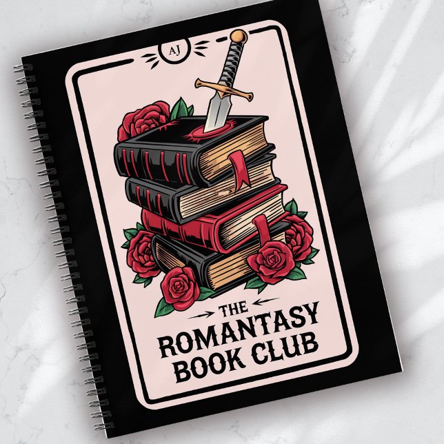 Monogram Romantasy Book Club Reading Journal (Creator Uploaded)