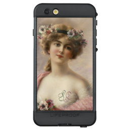 Monogram Romantic Victorian Nostalgic Vintage LifeProof NÜÜD iPhone 6s Plus Case