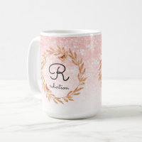Rose Gold Butterfly Cup With Name