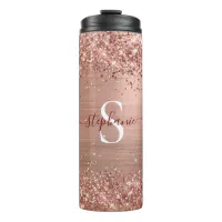 Glam Initial Tumbler