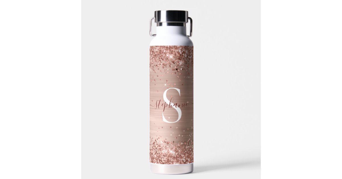 22oz Bottle Metallic Rose Gold