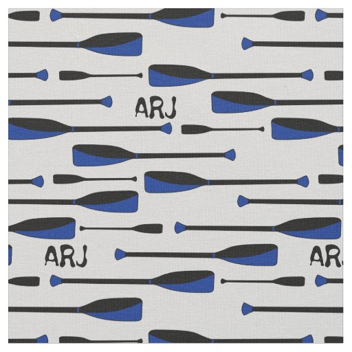 Monogram Rowing Oars Blue Fabric