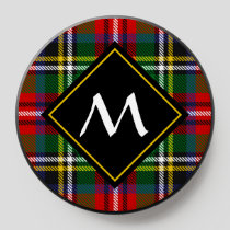 Monogram Royal Stewart Tartan PopSocket