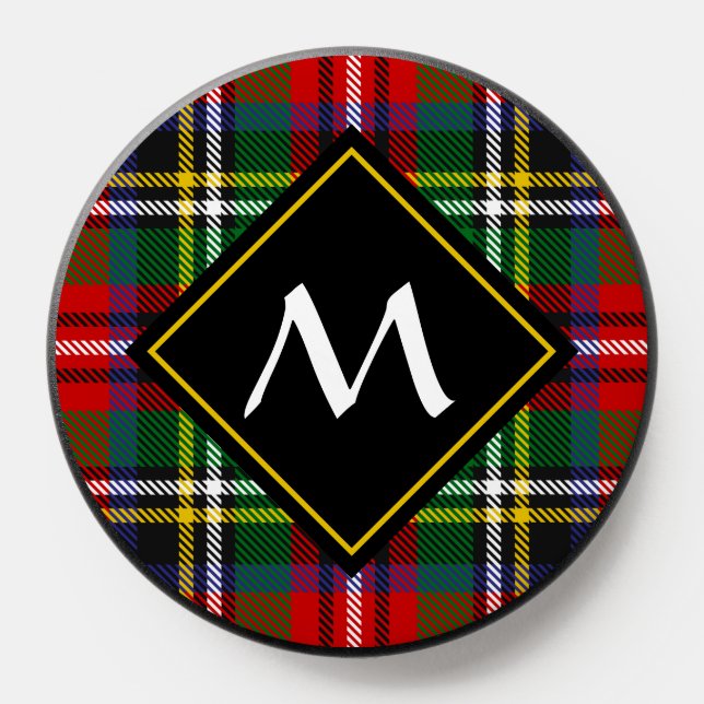 Monogram Royal Stewart Tartan PopSocket (Popsocket)