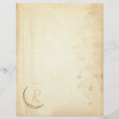 Monogram Rustic Antique & Coffee Stain S01 (Front)