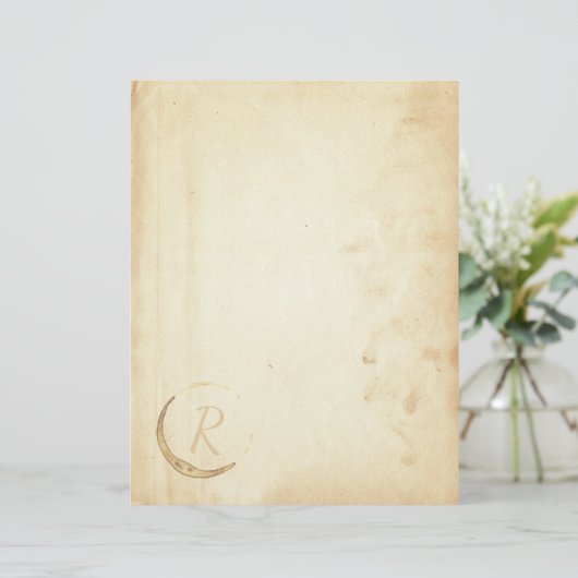 Monogram Rustic Antique & Coffee Stain S01 (Standing Front)