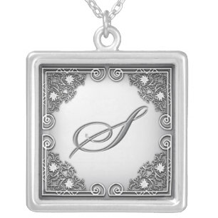 Monogram "S" Necklace