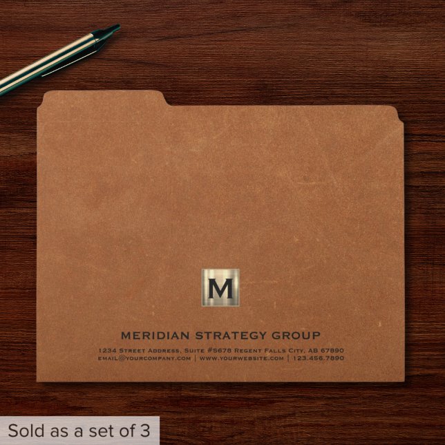 Monogram Sable File Folder (Creator Uploaded)