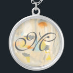 Monogram | Sacred II Silver Plated Necklace<br><div class="desc">Home Décor</div>