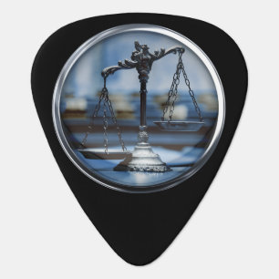 Monogram   Scales of Justice Guitar Pick