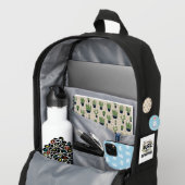 Monogram School  Port Authority® Backpack (Inside)