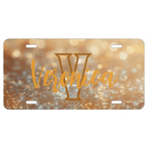 Monogram Script Golden Glimmer