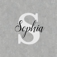 Monogram Script Name Wall Decal