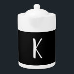 MONOGRAM SCRIPT TEAPOT<br><div class="desc">MONOGRAM SCRIPT TEAPOT</div>