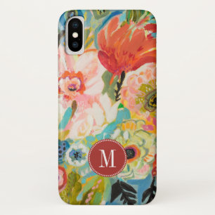 Monogram Secret Garden Floral III iPhone X Case