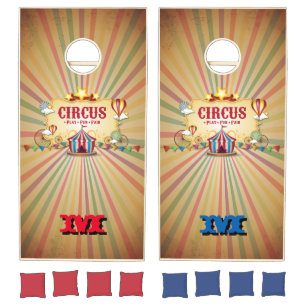 Monogram Series: Vintage Circus Cornhole Set
