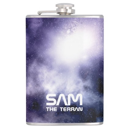 Monogram Series: You The Terran. Funny Gift. Flask