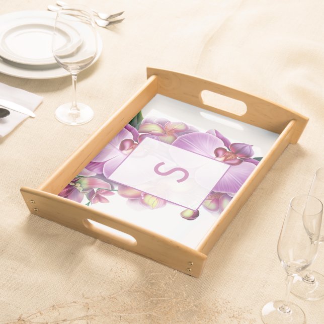 Monogram serving tray (Front)