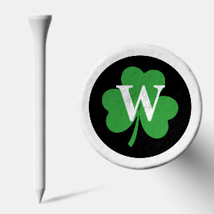Monogram Shamrock Golf Tees