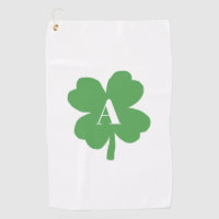 Monogram Shamrock Irish Pattern 