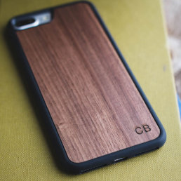 Monogram Shock Proof Custom Wood iPhone 6/7 Case 