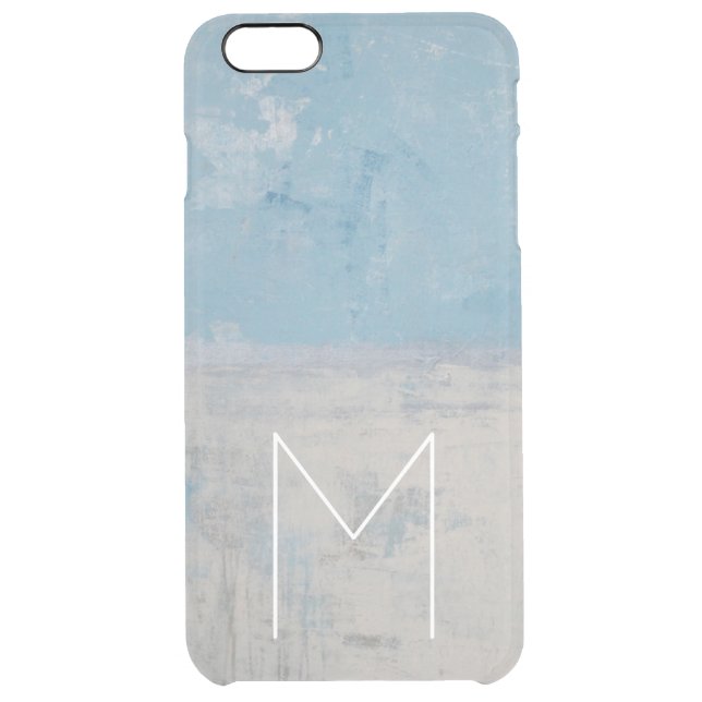 Monogram | Silver Aura Uncommon iPhone Case (Back)