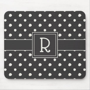 Monogram Simple Signs Step One Mouse Pad