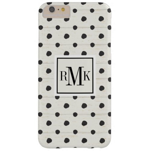 Monogram  Simple Signs Step Three Barely There iPhone 6 Plus Case