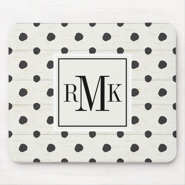 Monogram | Simple Signs Step Three Mouse Pad (Front)