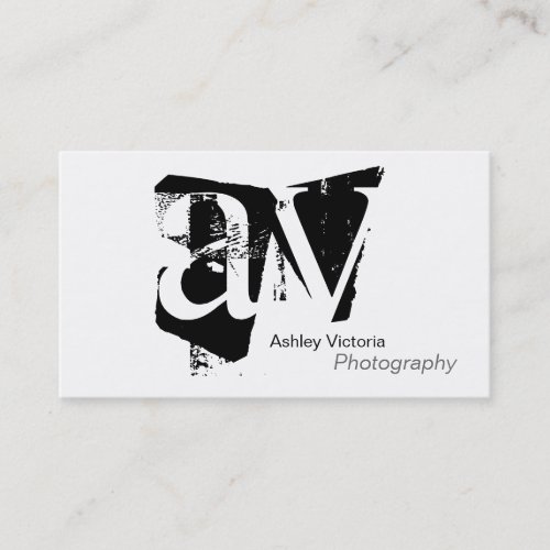 Monogram Simplicity Business Card